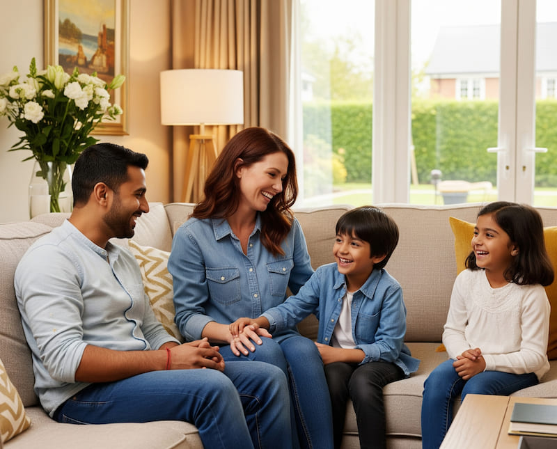 Beautiful family home representing comprehensive home insurance coverage